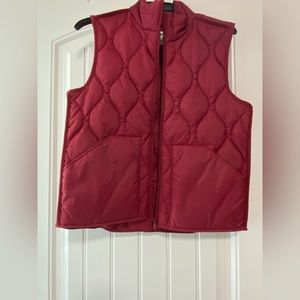 Red Sperry Vest